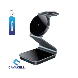 CARGADOR INALAMBRICO 3 EN 1 KBOD W12