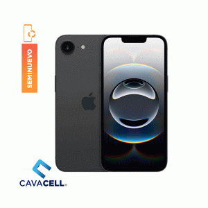 128GB – BT=91% – IPHONE 16E – NEGRO – (A+)(SIM FISICO)(CABLE ORG)
