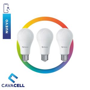 3 FOCOS RGB WIFI STEREN DE 10W – SHOME-120/3