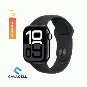 46MM-APPLE WATCH-SERIE 10-GPS+CELL CAJA NEGRO  – (A)(CORREA ORG)