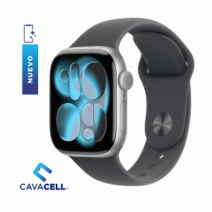 46MM-APPLE WATCH-SERIE 11-GPS+CEL CAJA GRIS ESPACIAL / CORREA NEGRO ESPACIAL