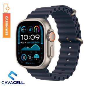 49MM – APPLE WATCH SERIE ULTRA 2 – GPS+CELL – CAJA DE TITANIO – (A)(CORREAS ORG)