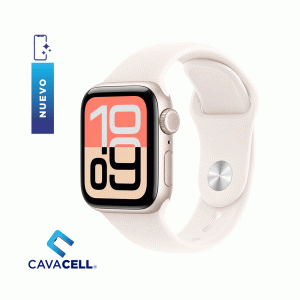 40MM-APPLE WATCH-SERIE SE 3GEN-GPS+CELL-CAJA STARLIGHT DE ALUMINIO / CORREA STARLIGHT
