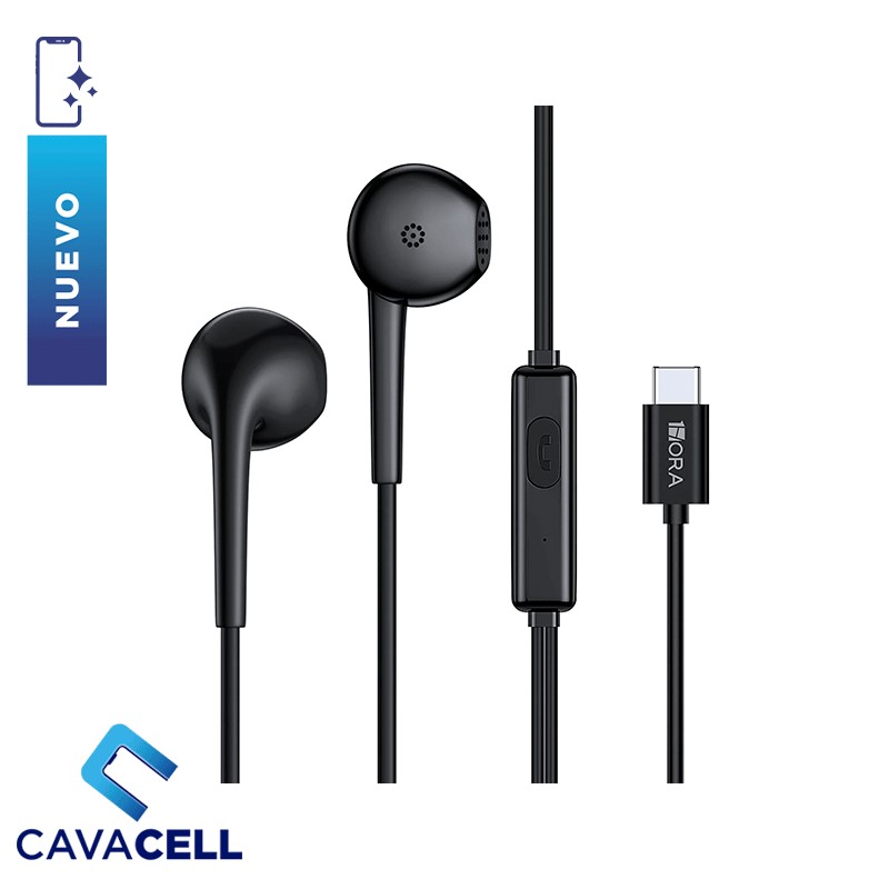 AUDIFONOS 1H USB-C AUT124 NEGRO