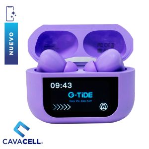 AUDIFONOS G-TIDE – FUTURE POD ANC- MORADO + FUNDA