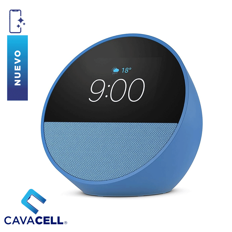 BOCINA – ALEXA ECHO SPOT – AZUL