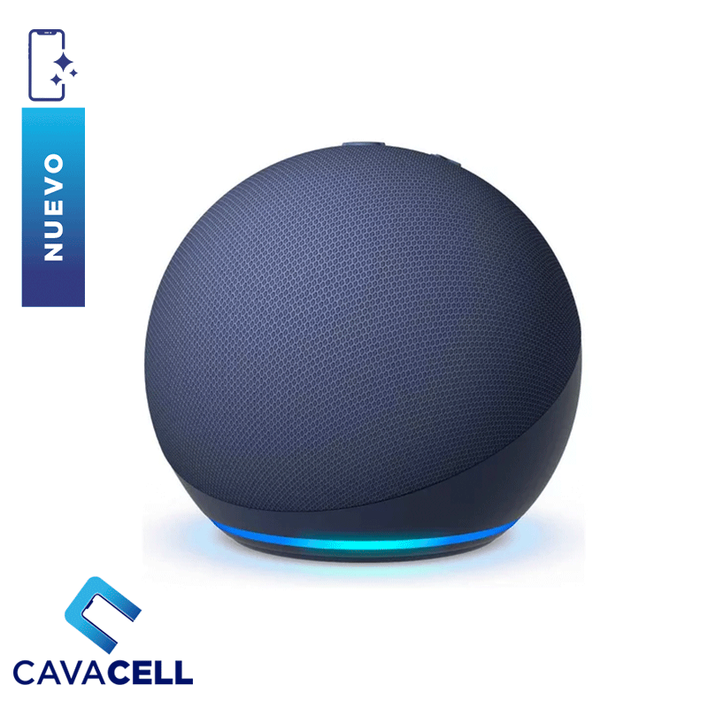 BOCINA-ECHO DOT ALEXA 5TH GEN-AZUL MARINO