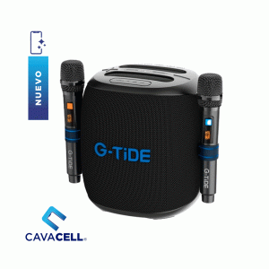 BOCINA G-TIDE – THUNDERBASS 100W – NEGRO + BASE GRATIS