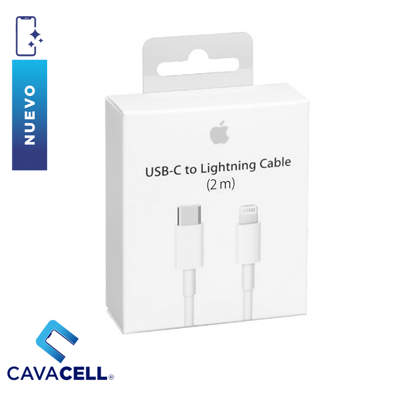 CABLE APPLE USB-C – LIGHTNING 2M ORG