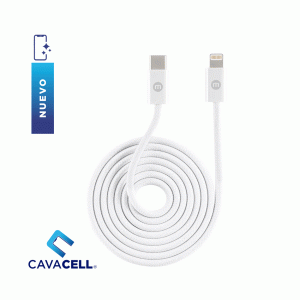 CABLE MOBO TRESS USB-C – LIGHTNING 20W 1M