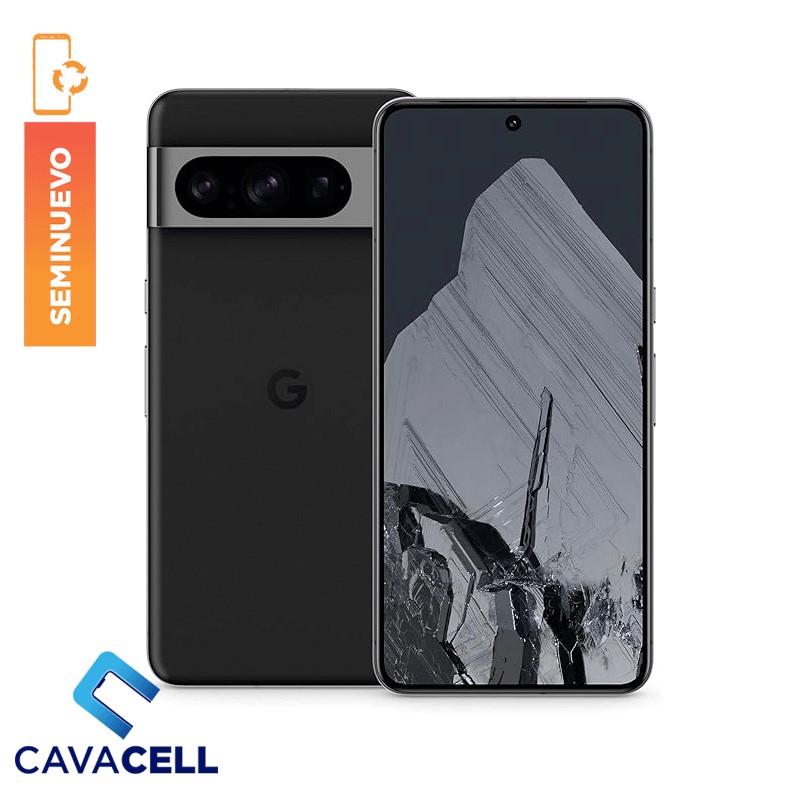 12+128GB-GOOGLE PIXEL 8 PRO- NEGRO-(A)