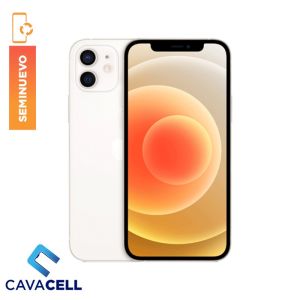 128GB – BT=88% – IPHONE 12 – BLANCO – (B)(TAPA ROTA)