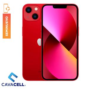 128GB – BT=75% – IPHONE 13 – ROJO – (B)(SOLO TELCEL POR BL)