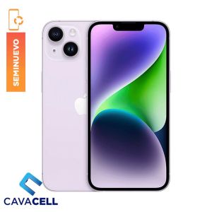 128GB – BT=82% – IPHONE 14 – LILA – (A+)(SIM FISICO)