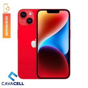 128GB – BT=84% – IPHONE 14 PLUS – ROJO – (B)(SIM FISICO)