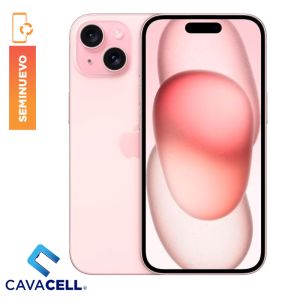 128GB – BT=87% – IPHONE 15 – ROSA – (A) (DUAL SIM FISICO)