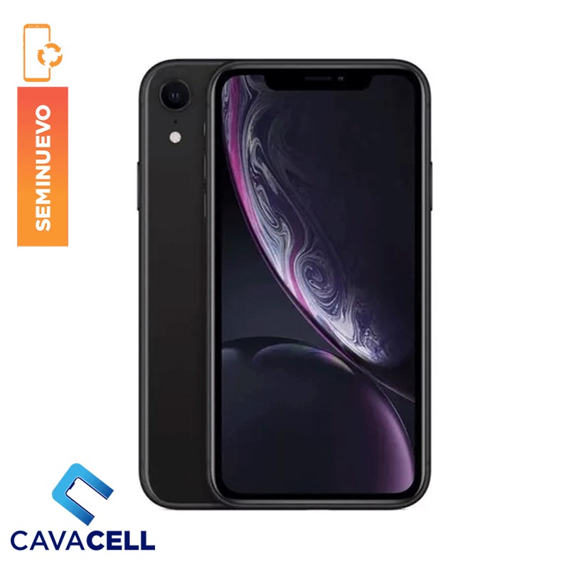 64GB-BT=85%-IPHONE XR-NEGRO-(B)