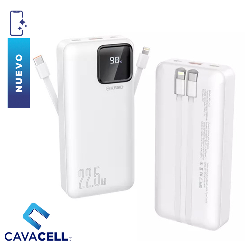 KBOD-POWERBANK MD-12411-BLANCO-NUEVO