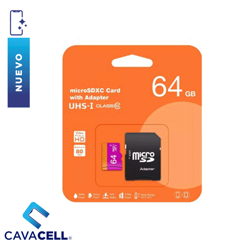 MICRO SD ADATA-CLASE 10-64GB