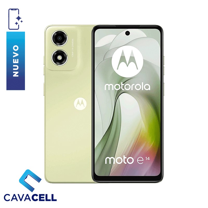 2+64GB – MOTOROLA E14 – DUAL SIM – VERDE