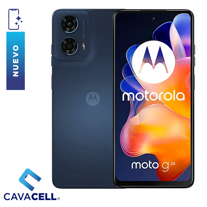 4+256GB – MOTOROLA G24 – AZUL