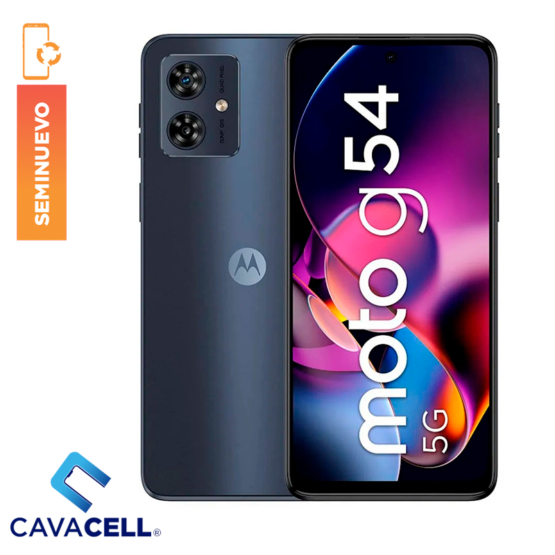 8+256GB-MOTOROLA G54 5G-DUAL SIM-NEGRO-(A+)