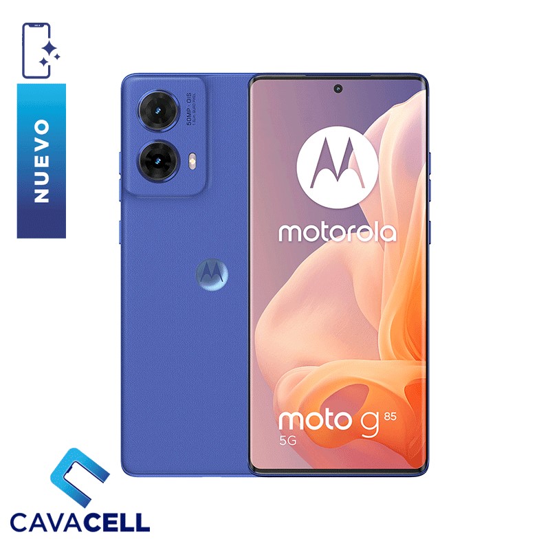 12+256GB – MOTOROLA G85 5G – DUAL SIM – AZUL COBALTO