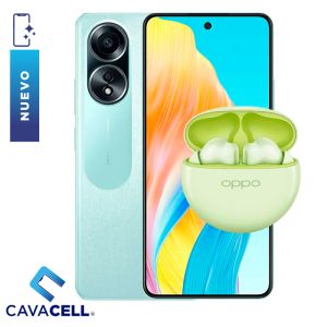 8+256GB – OPPO A58 – VERDE + OPPO ENCO BUDS 2 VERDE