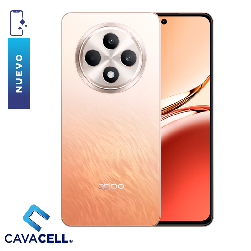 8+256GB-OPPO RENO 12F 5G – DUAL SIM – NARANJA AMBER