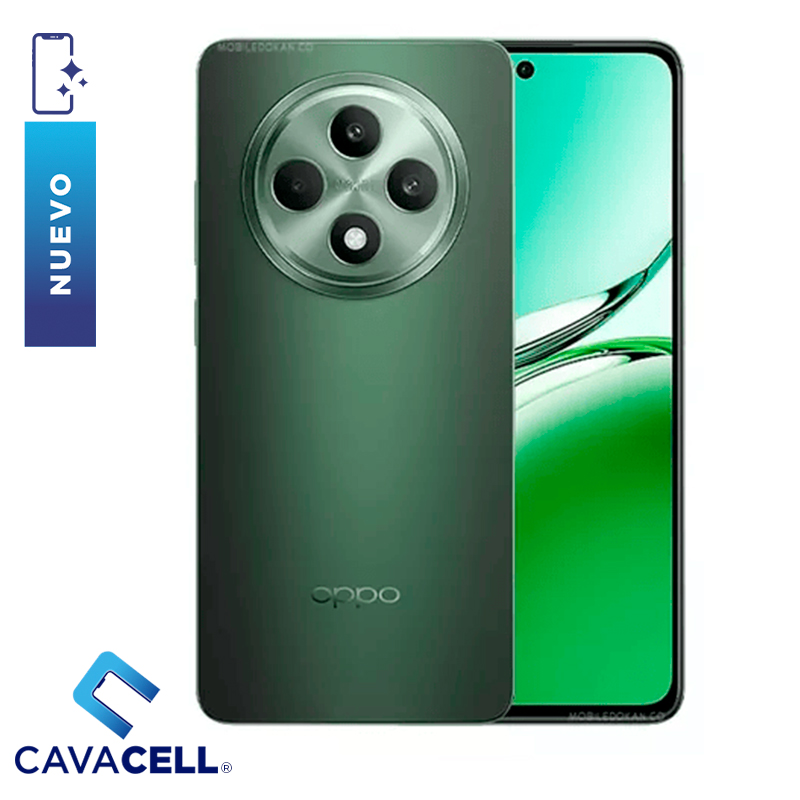 8+256GB-OPPO RENO 12F 5G – DUAL SIM -VERDE OSCURO