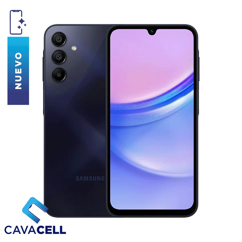 6+128GB-SAMSUNG A15 – DUAL SIM-AZUL NEGRO