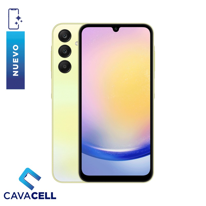 6+128GB-SAMSUNG A25 5G-DUAL SIM-AMARILLO