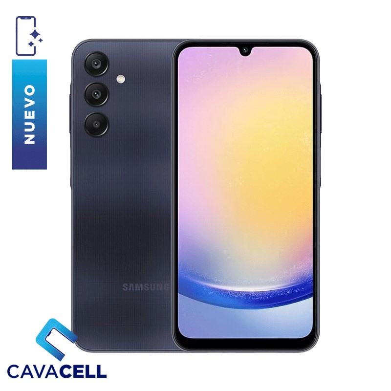 6+128GB-SAMSUNG A25 5G-DUAL SIM-AZUL NEGRO