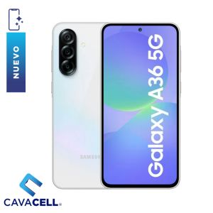 8+128GB – SAMSUNG A36 5G – DUAL SIM – BLANCO ASOMBROSO