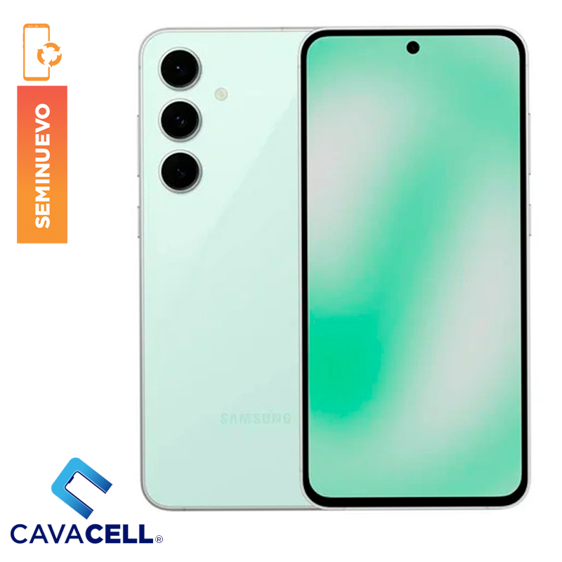 8+256GB – SAMSUNG S24 FE 5G – VERDE MENTA – (A+)(CABLE ORG)