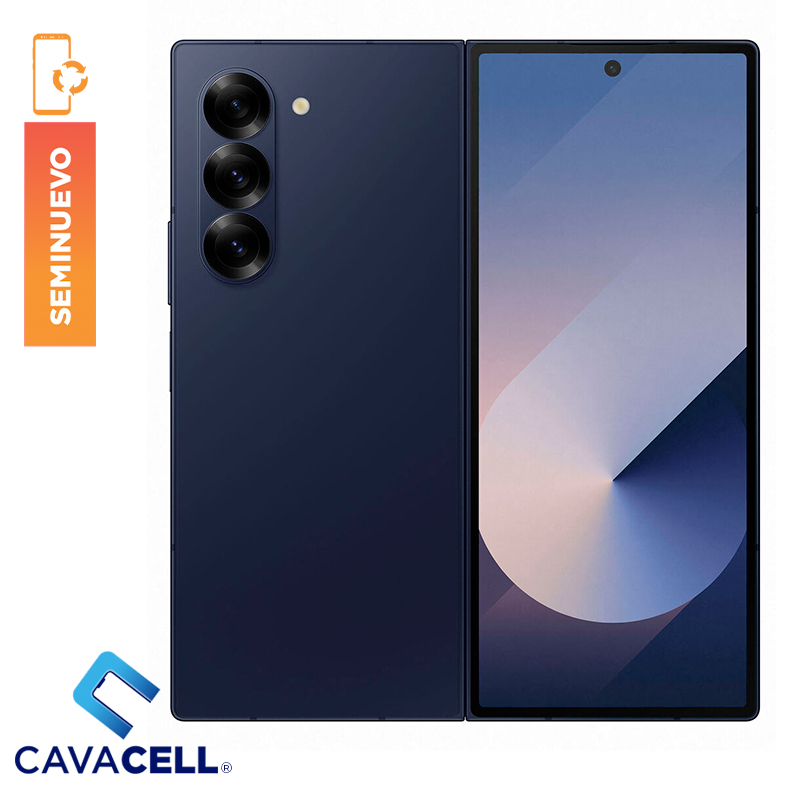 12+512GB – SAMSUNG ZFOLD 6 5G – AZUL NAVY – (A+)(CABLE ORG)
