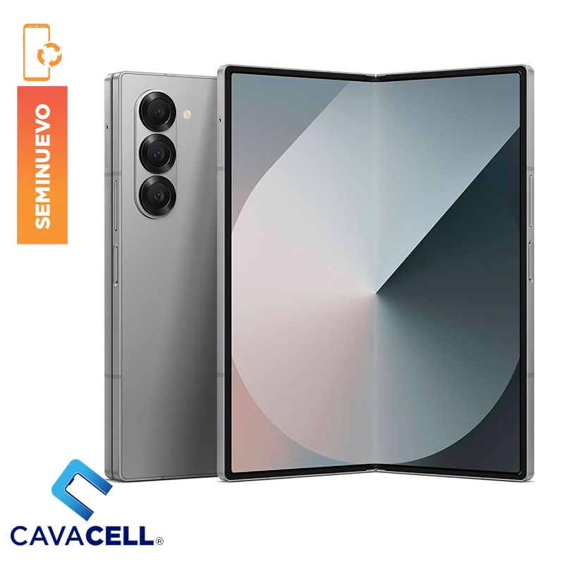 12+512GB – SAMSUNG ZFOLD 6 5G – PLATA – (A+)(CABLE ORG)