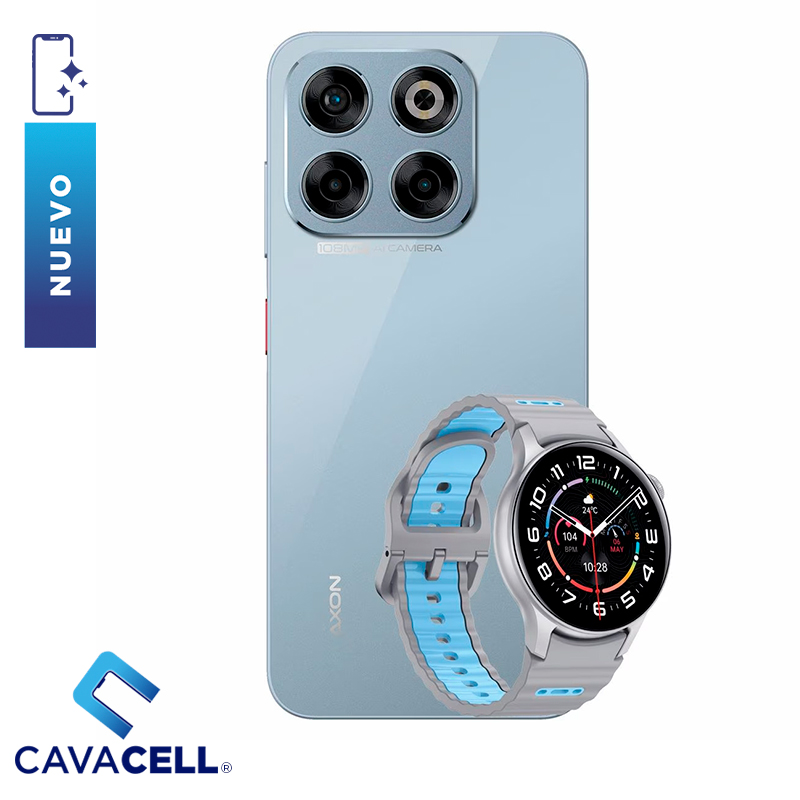 6+256GB-ZTE AXON 70 – GRIS + SMARTWATCH