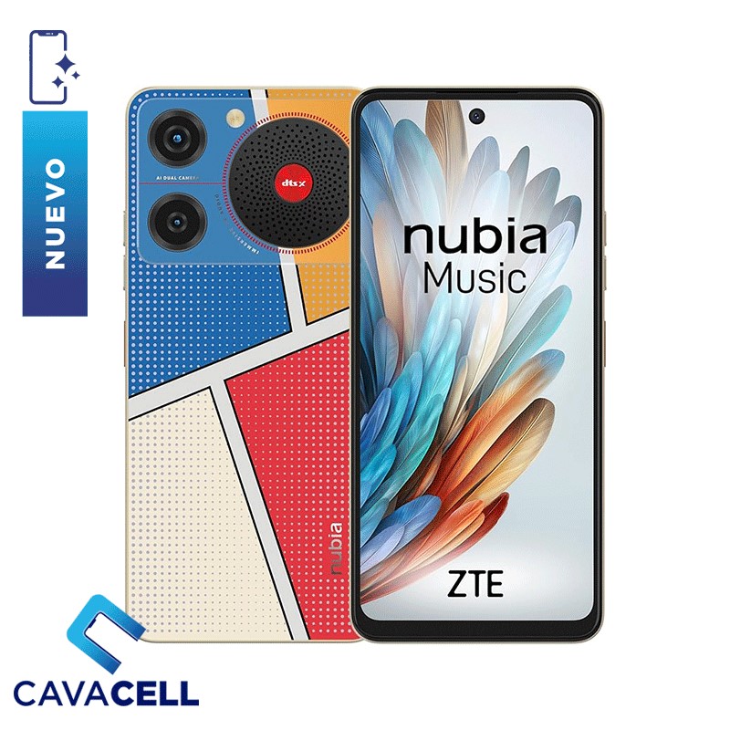 4+128GB – ZTE NUBIA MUSIC POP ART – MULTICOLOR